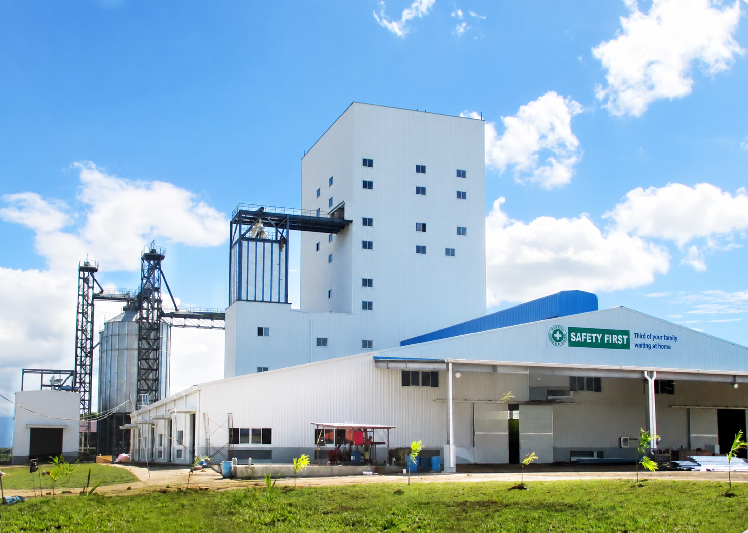 Fábrica de ração apresentada no portfólio FAMSUN
